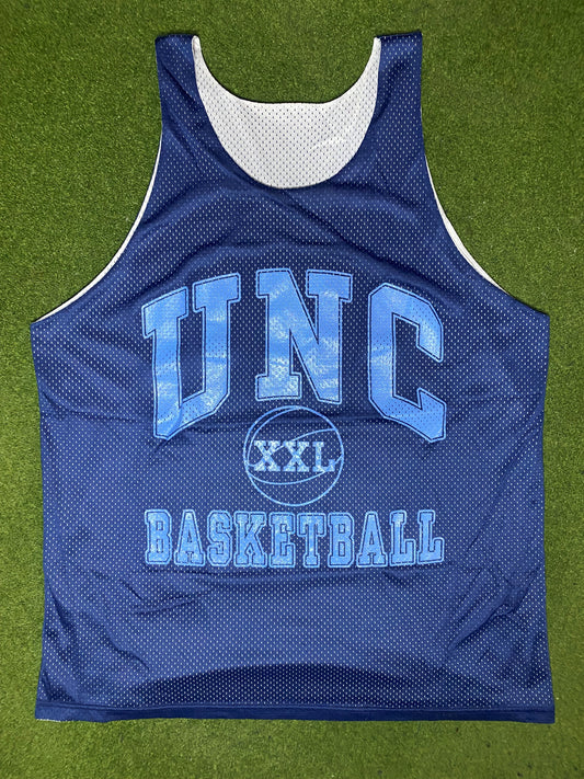 90s UNC Tar Heels - Vintage College Basketball Practice Jersey (XL) - Gametime Vintage
