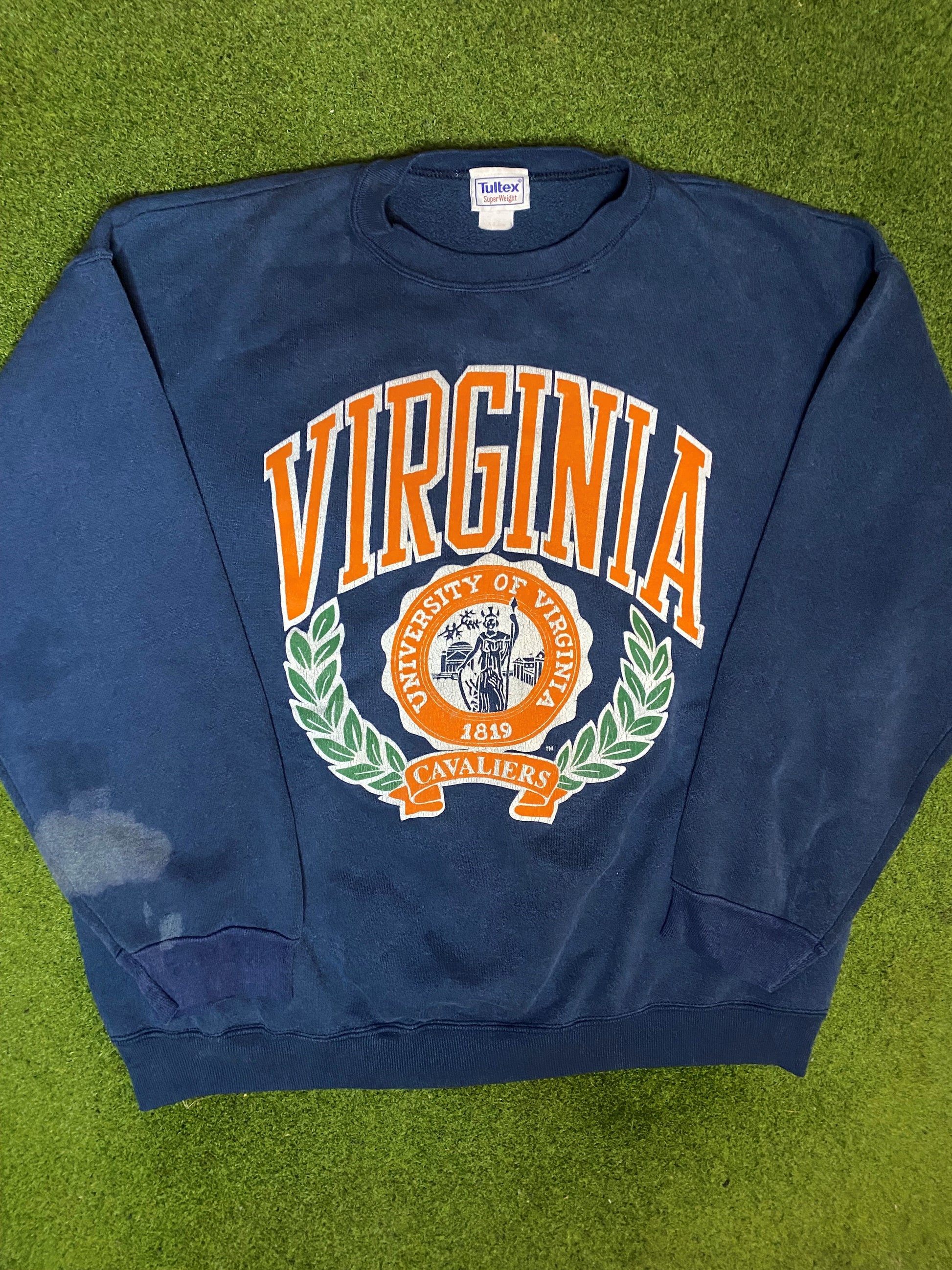 90s Virginia Cavaliers - Vintage University Sweatshirt (XL)