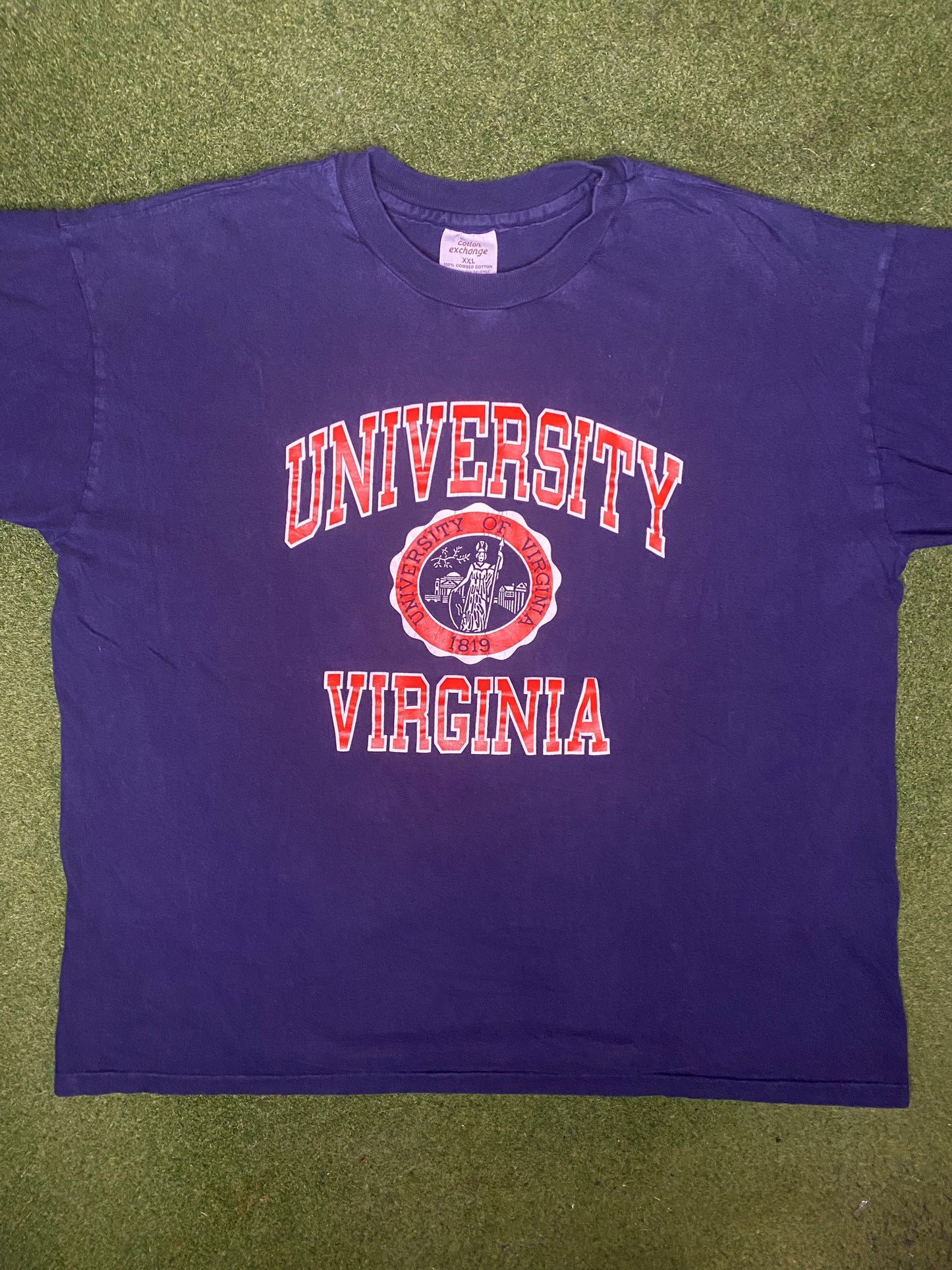 90s Virginia Cavaliers - Vintage University T Shirt (2XL)