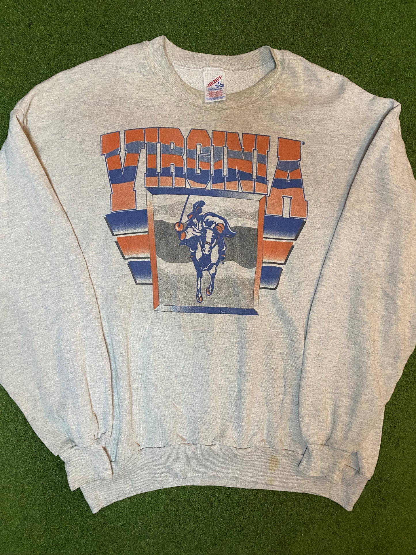 90s Virginia Cavaliers - Vintage College Sweatshirt (XL)