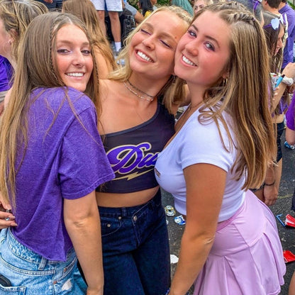 JMU Lightning One Shoulder Top