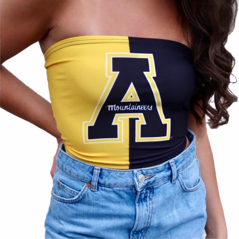 App State Two Tone Tube Top