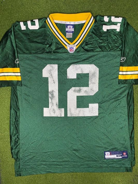 2005-2012 Green Bay Packers - Aaron Rodgers #12 - Vintage NFL Jersey (XL) - Gametime Vintage