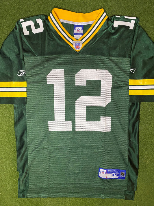 2005-2012 Green Bay Packers - Aaron Rodgers #12 - Vintage NFL Jersey (Medium)