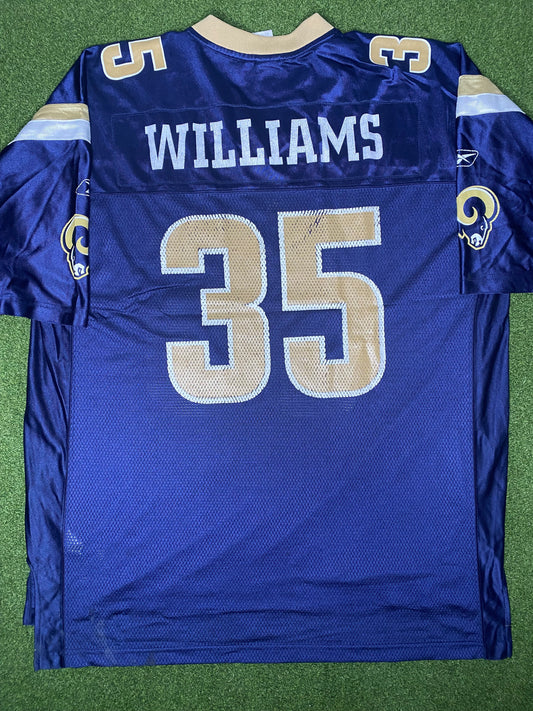 2002-2004 St. Louis Rams - Aeneas Williams #35 - Vintage NFL Jersey (XL)