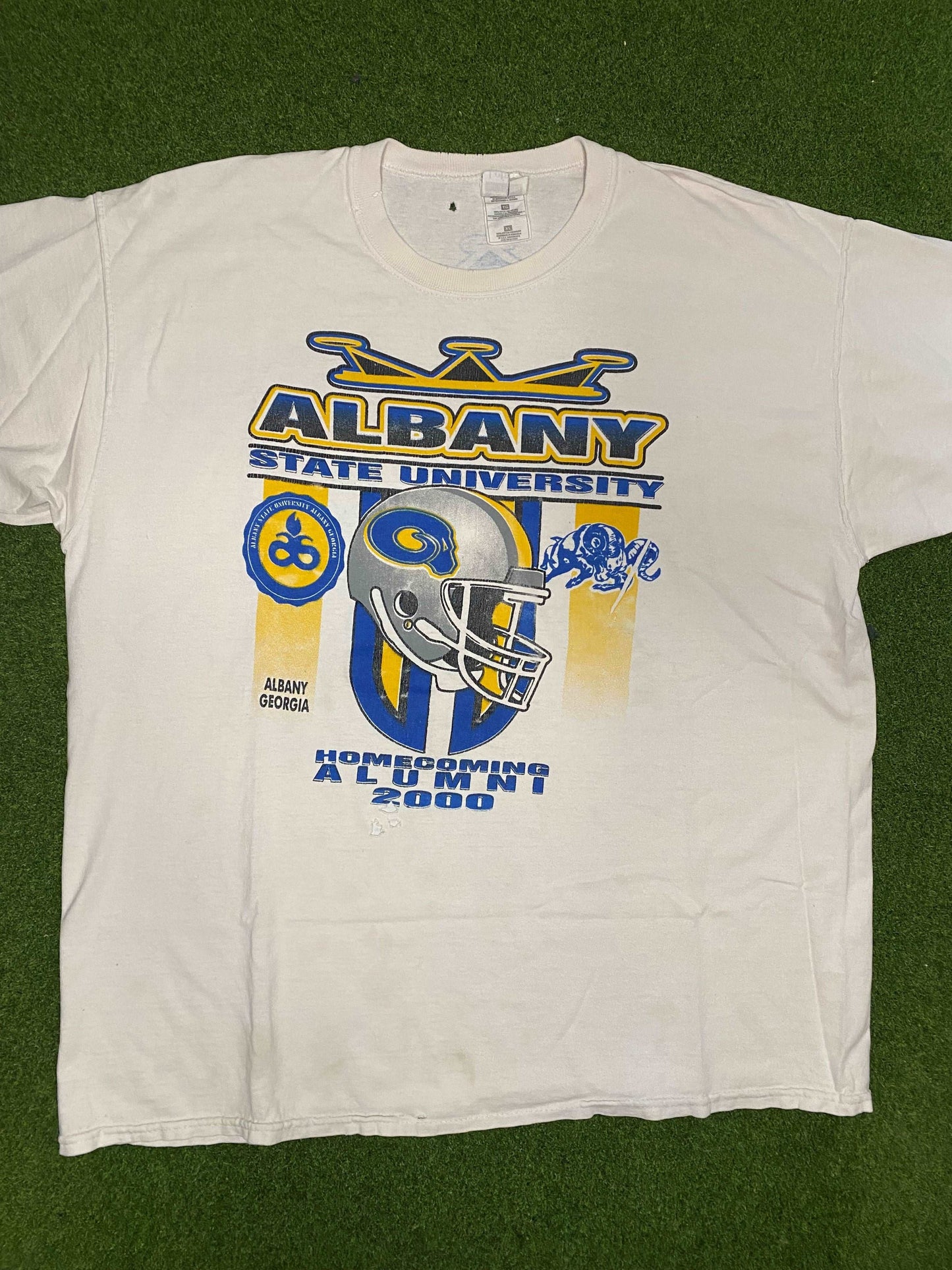 2000 Albany State University - Vintage HBCU Tee Shirt (XL)