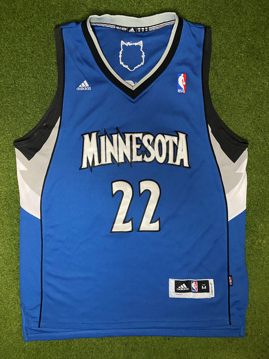 2014-2017 Minnesota Timberwolves - Andrew Wiggins #22 - Stitched - Vintage NBA Jersey (Medium)