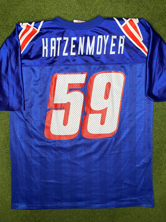 1999 New England Patriots - Andy Katzenmoyer #59 - Vintage NFL Jersey (Medium)