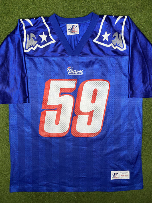 1999 New England Patriots - Andy Katzenmoyer #59 - Vintage NFL Jersey (Medium)