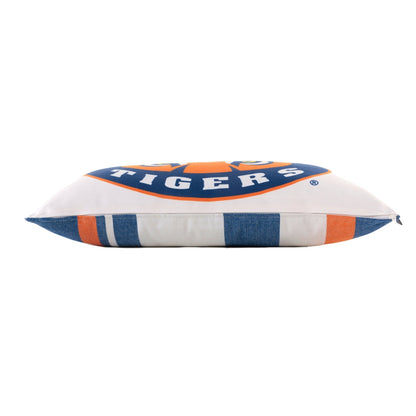 Auburn University Tiger Eyes Lumbar Bed Pillow Cover