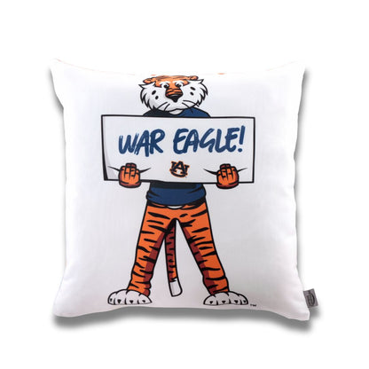 Auburn War Eagles Throw Pillow Cover