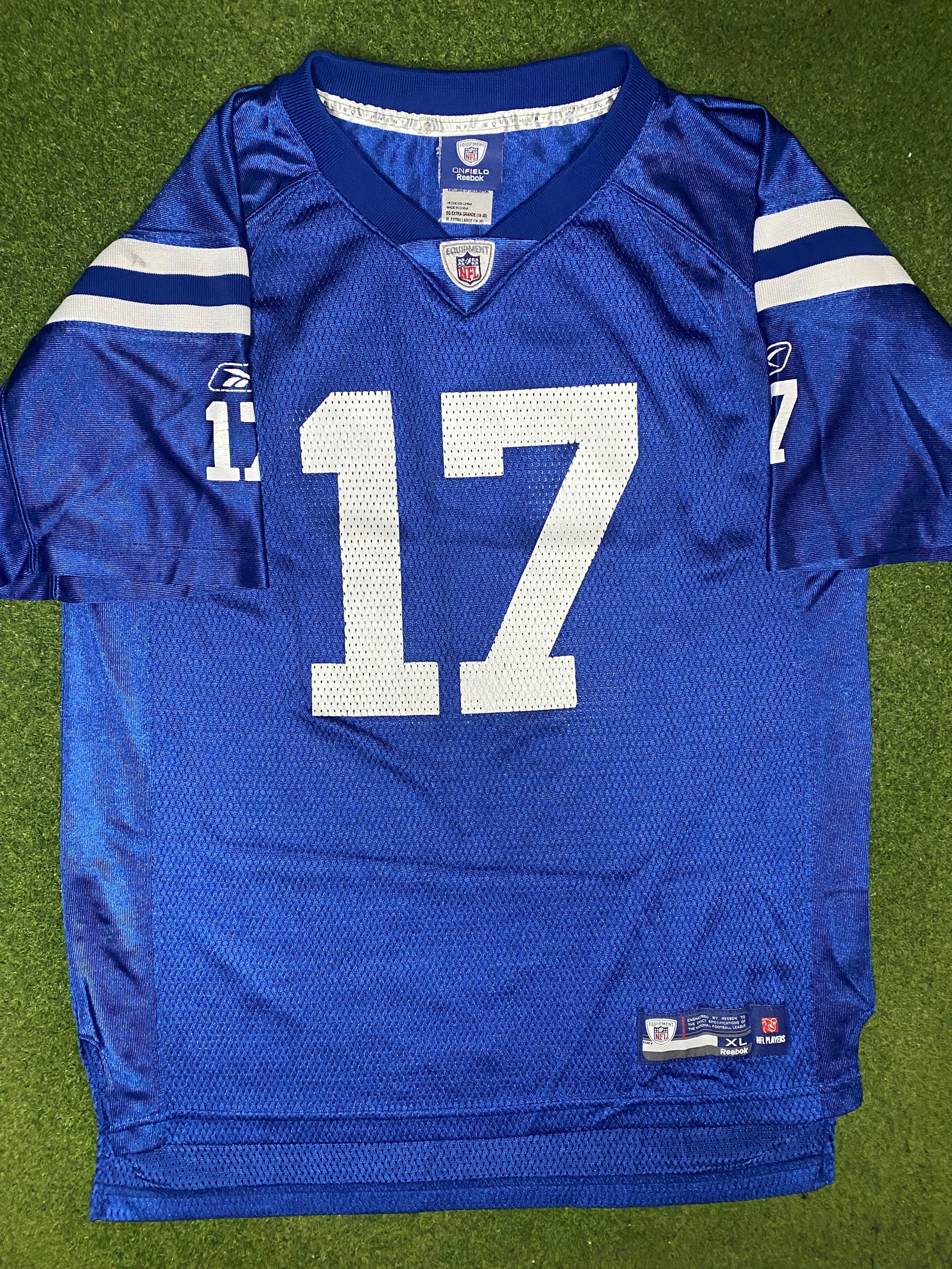 2009-2012 Indianapolis Colts - Austin Collie #17 - Vintage NFL Jersey (Youth XL) - Gametime Vintage