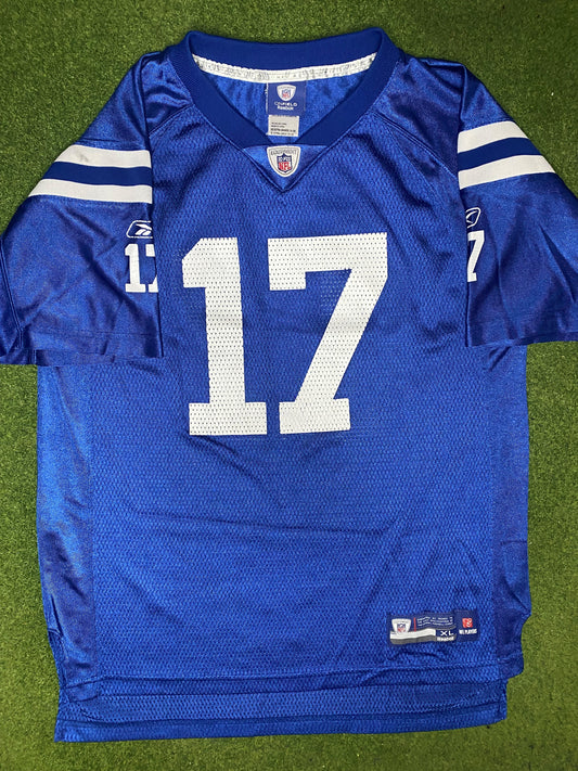 2009-2012 Indianapolis Colts - Austin Collie #17 - Vintage NFL Jersey (Youth XL) - Gametime Vintage