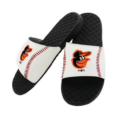 Baltimore Orioles Baseball Stitch Slide Sandals