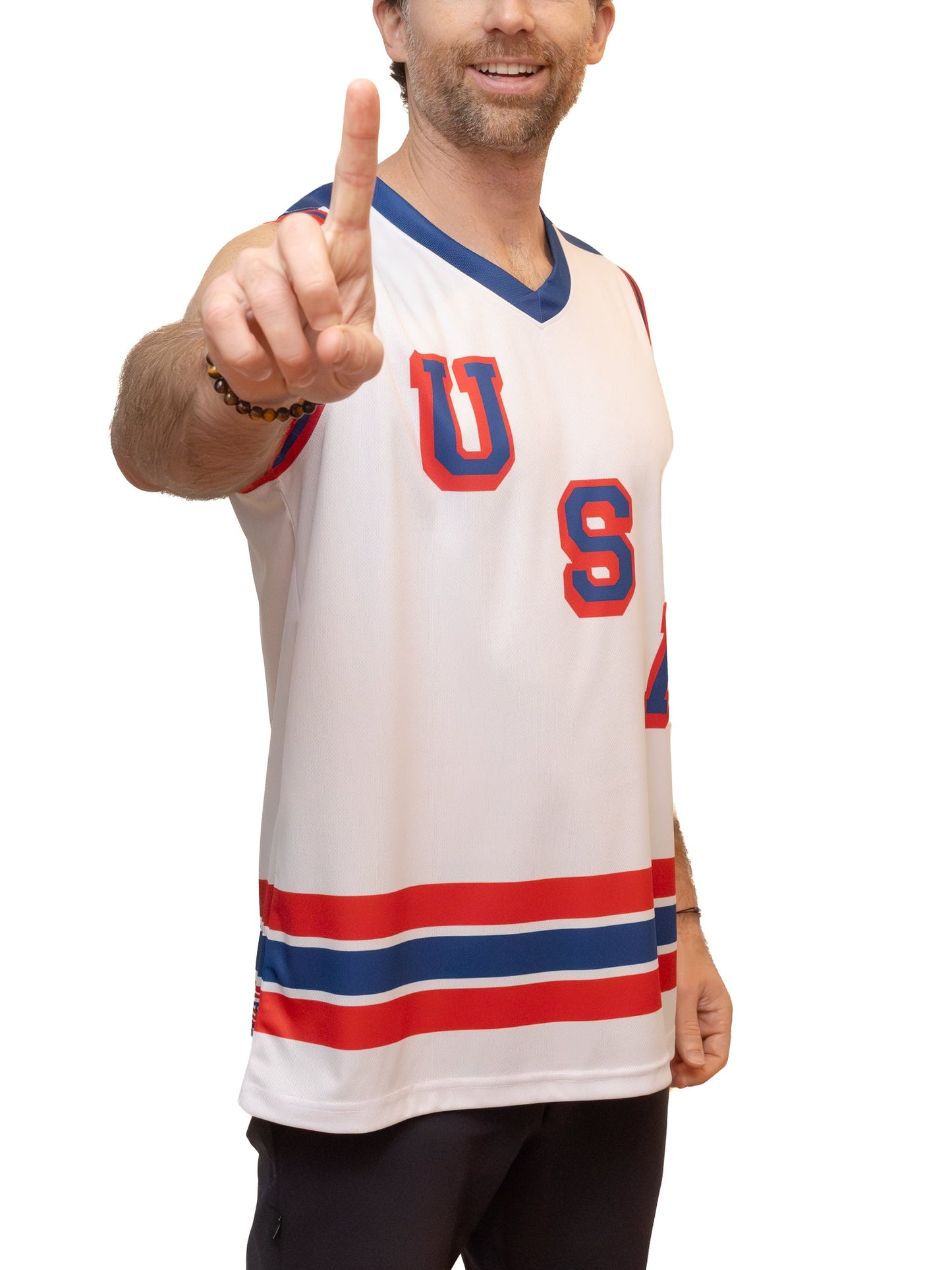 Team USA Letter Hockey Tank