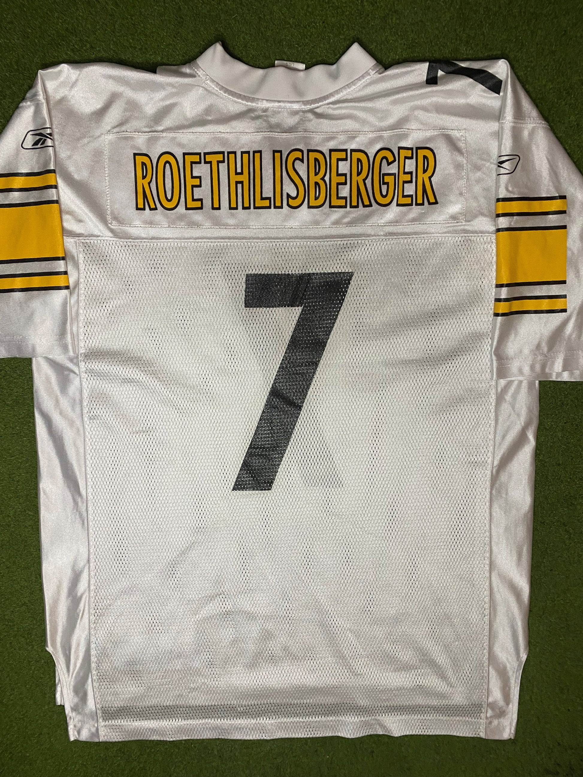 2004-2012 Pittsburgh Steelers - Ben Roethlisberger #7 - Vintage NFL Jersey (Large) - Gametime Vintage