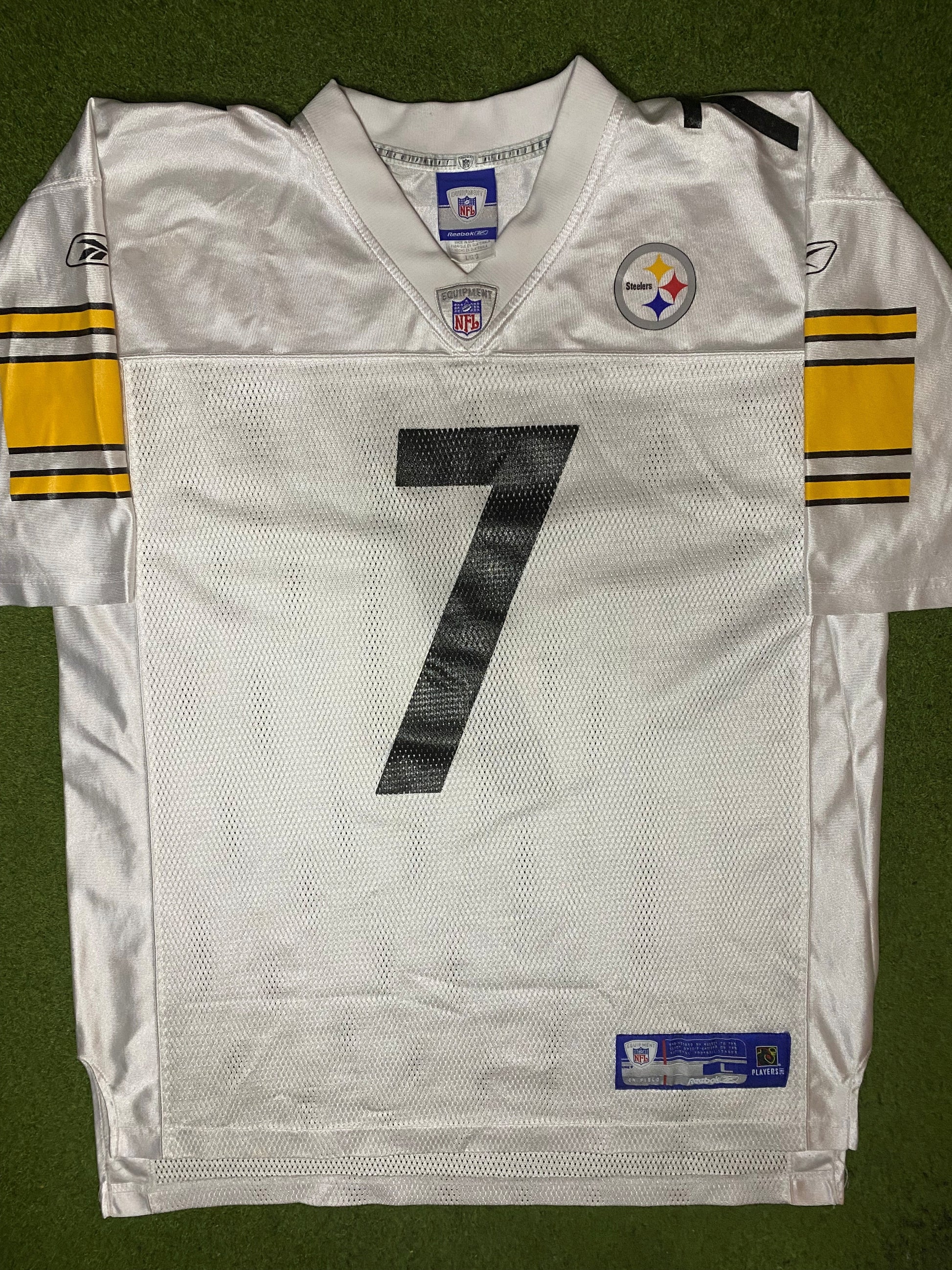 2004-2012 Pittsburgh Steelers - Ben Roethlisberger #7 - Vintage NFL Jersey (Large) - Gametime Vintage