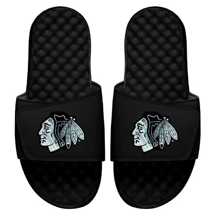 Chicago Blackhawks Ice Mask Slides