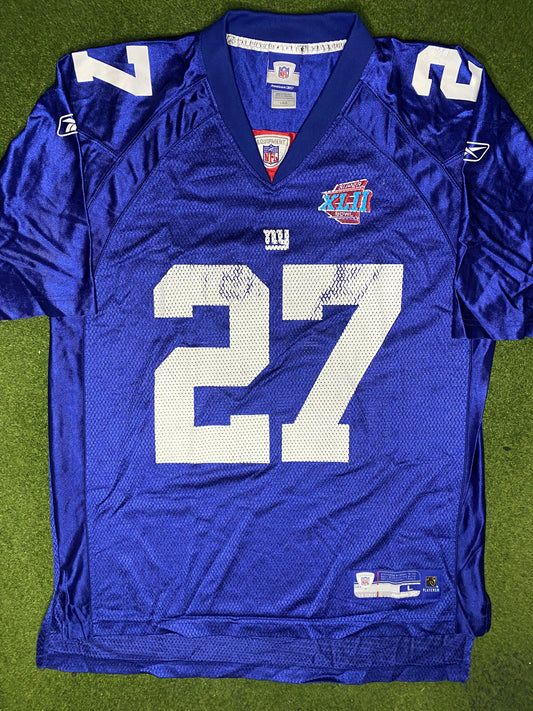 2008 New York Giants - Brandon Jacobs #27 - Super Bowl - Vintage NFL Jersey (Large) Gametime Vintage