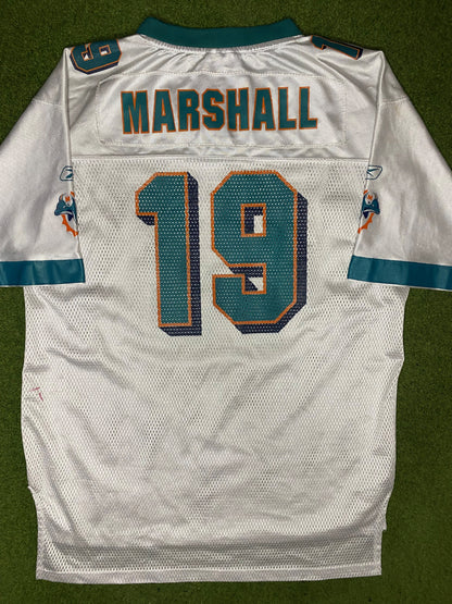 2010 Miami Dolphins - Brandon Marshall #19 - Vintage NFL Jersey (Youth XL) - Gametime Vintage
