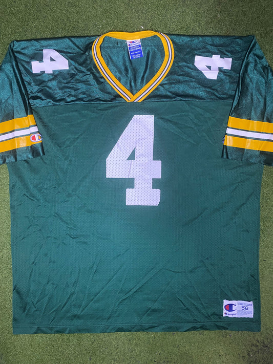 1992-2001 Green Bay Packers - Brett Favre #4 - Vintage NFL Jersey (56) - Gametime Vintage