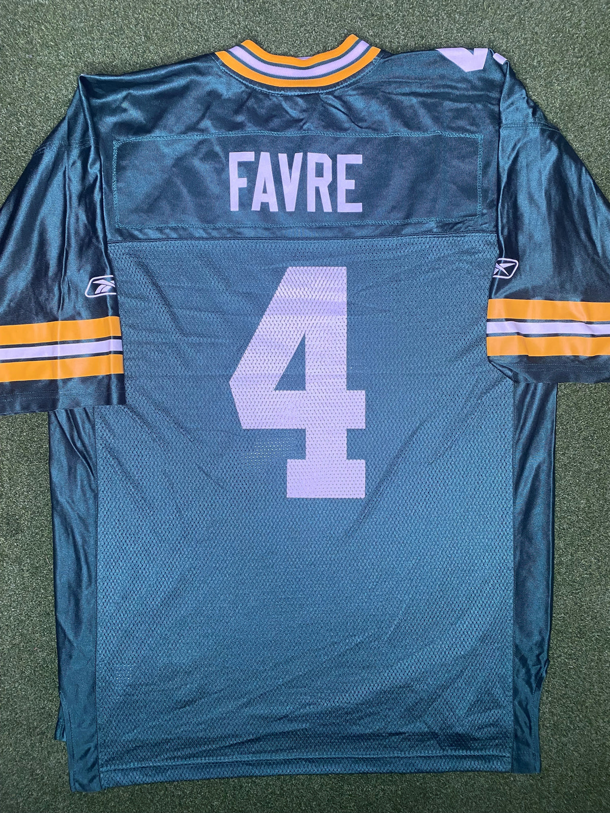 2002-2007 Green Bay Packers - Brett Favre #4 - Vintage NFL Jersey (Large)