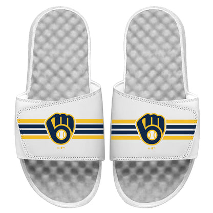 Brewers Varsity Stripes Slides