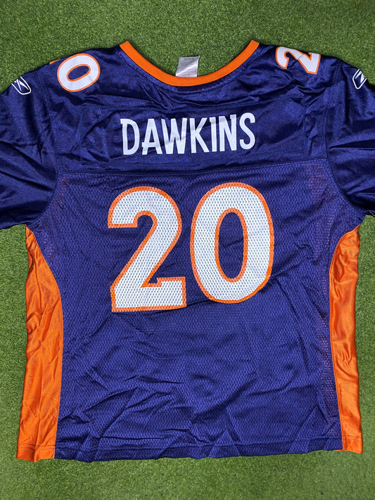 2009-2011 Denver Broncos - Brian Dawkins #20 - Vintage NFL Jersey (Youth XL) - Gametime Vintage