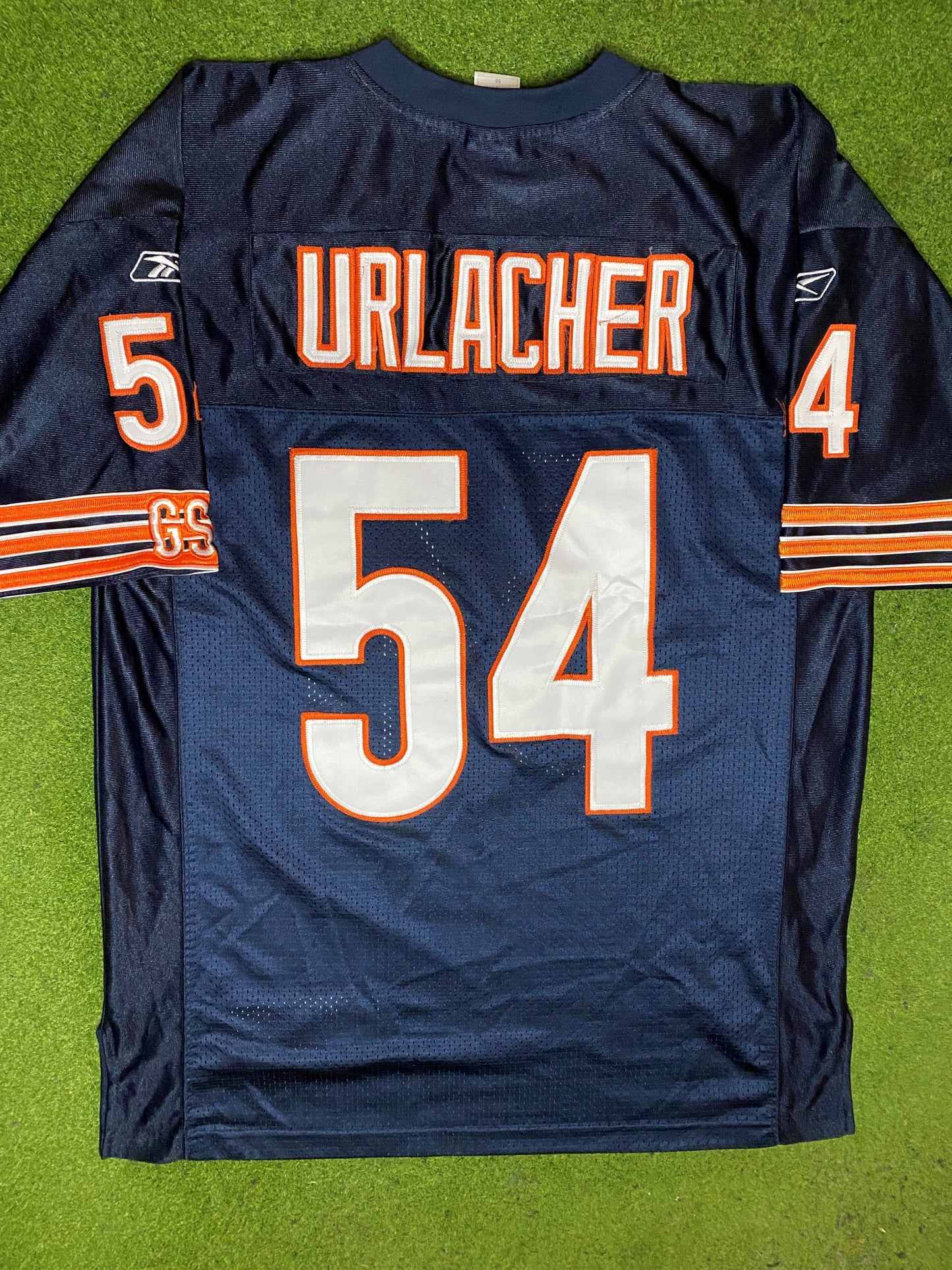 00s Chicago Bears - Brian Urlacher #54 - Reebok Authentic Stitched - Vintage NFL Jersey (50) 