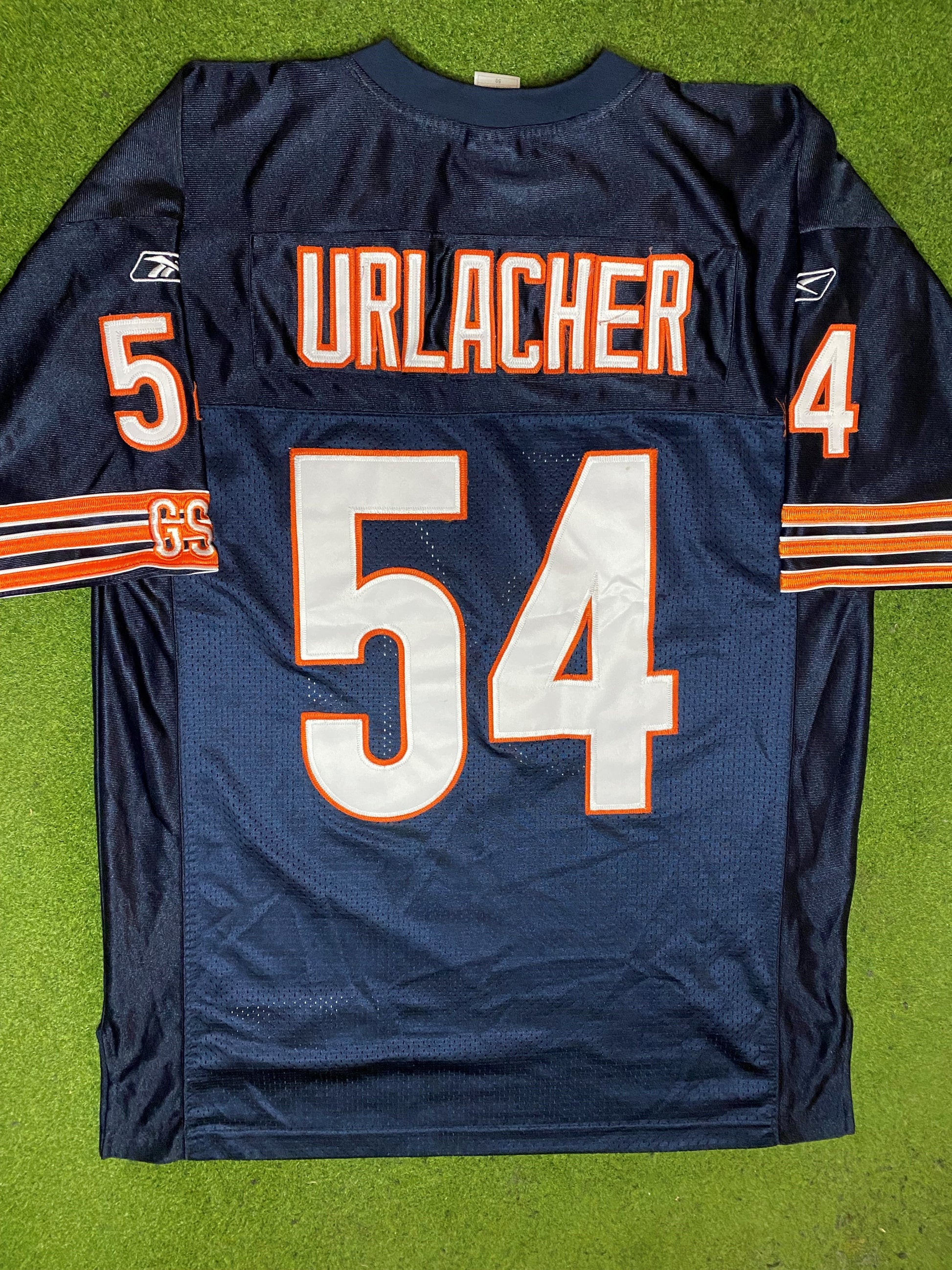 00s Chicago Bears - Brian Urlacher #54 - Reebok Authentic Stitched - Vintage NFL Jersey (50) 