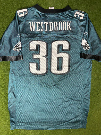 00s Philadelphia Eagles - Brian Westbrook #36 - Reebok - Vintage NFL Jersey (Youth XL) - Gametime Vintage