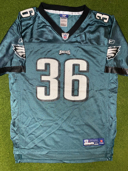 00s Philadelphia Eagles - Brian Westbrook #36 - Reebok - Vintage NFL Jersey (Youth XL) - Gametime Vintage