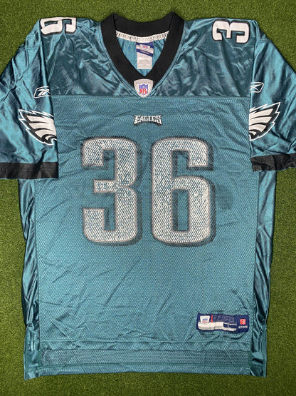 2002-2009 Philadelphia Eagles - Brian Westbrook #36 - Vintage NFL Jersey (Large)
