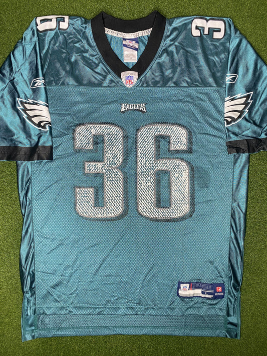 2002-2009 Philadelphia Eagles - Brian Westbrook #36 - Vintage NFL Jersey (Large)