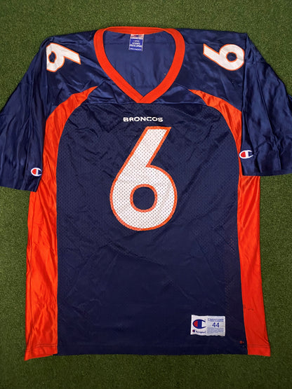 1997-1999 Denver Broncos - Bubby Brister #6 - Vintage NFL Jersey (44)