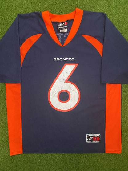 1997-1999 Denver Broncos - Bubby Brister #6 - Vintage NFL Jersey (Large)