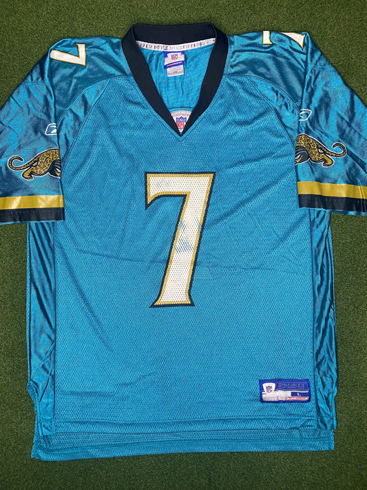 2003-2006 Jacksonville Jaguars - Byron Leftwich #7 - Vintage NFL Jersey (Large)