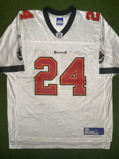 2005-2010 Tampa Bay Buccaneers - Cadillac Williams #24 - Vintage NFL Jersey (XL)