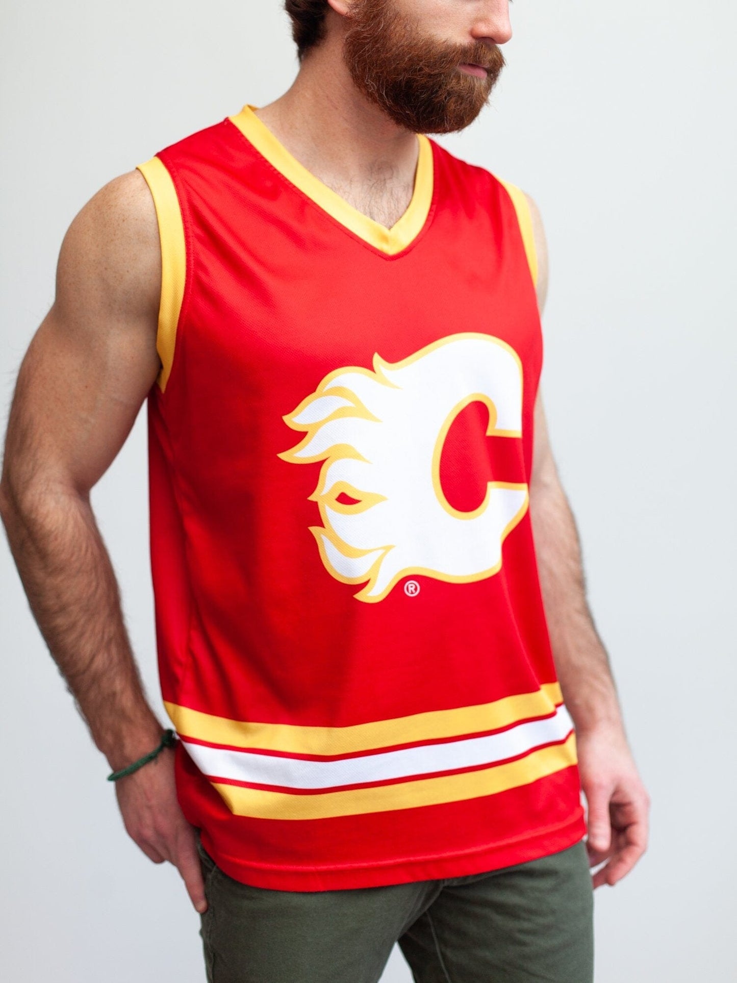 Calgary Flames Alternate Hockey Tank