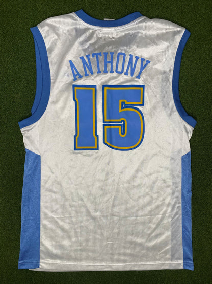 2004-2007 Denver Nuggets - Carmelo Anthony #15 - Vintage NBA Jersey (Medium)