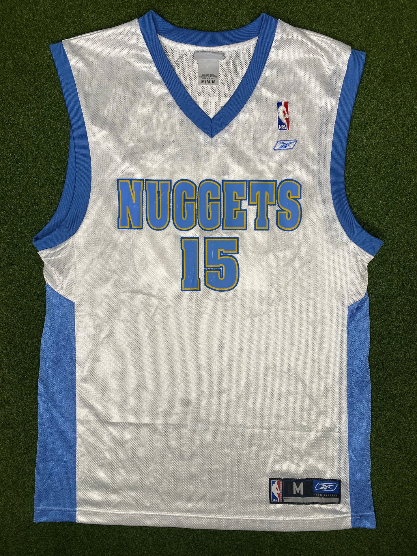 2004-2007 Denver Nuggets - Carmelo Anthony #15 - Vintage NBA Jersey (Medium)