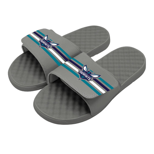 Charlotte Hornets Stripes Slides