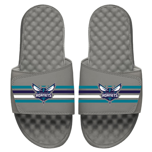 Charlotte Hornets Stripes Slides