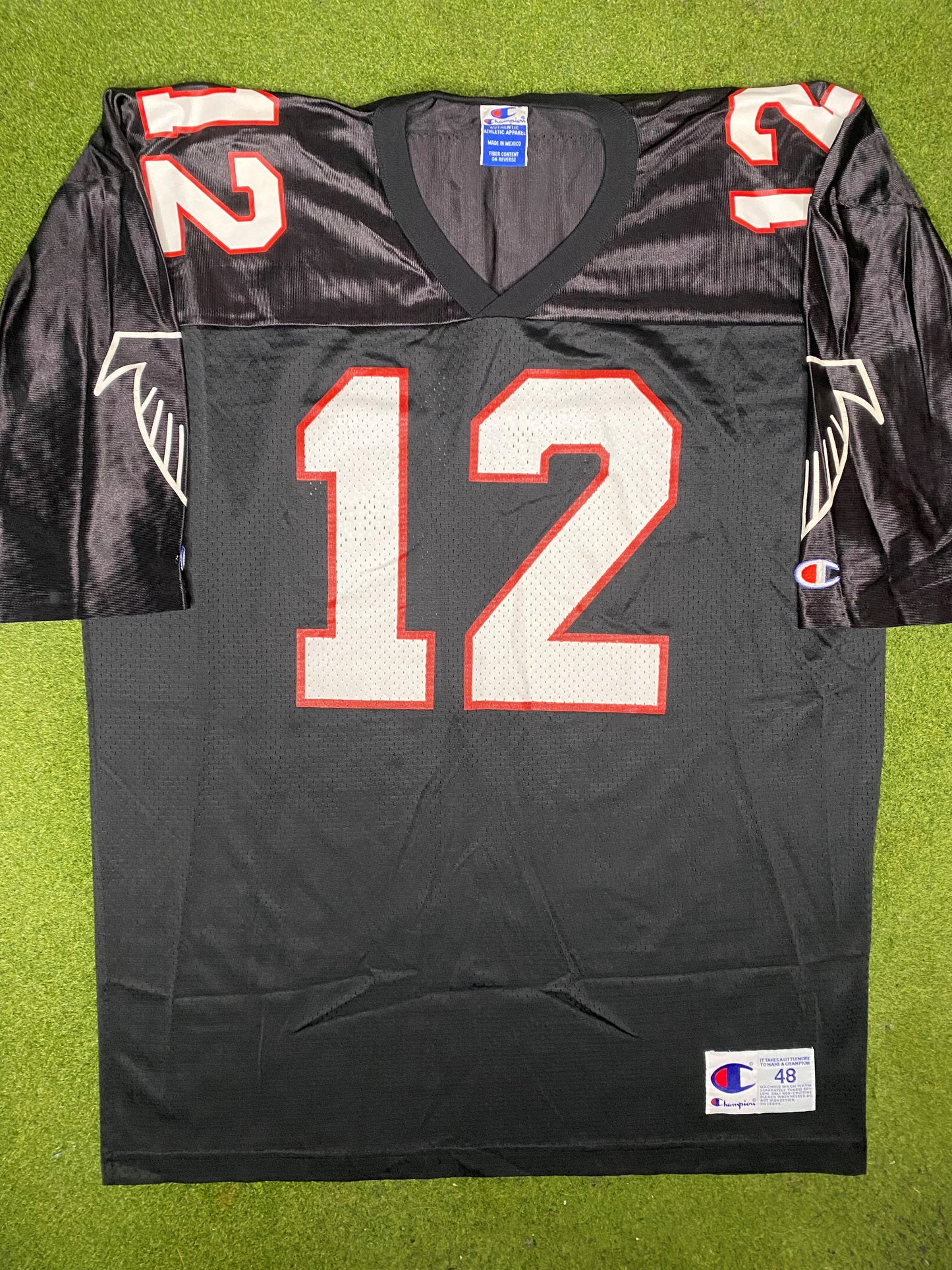 1997-2001 Atlanta Falcons - Chris Chandler #12 - Vintage NFL Jersey (48)