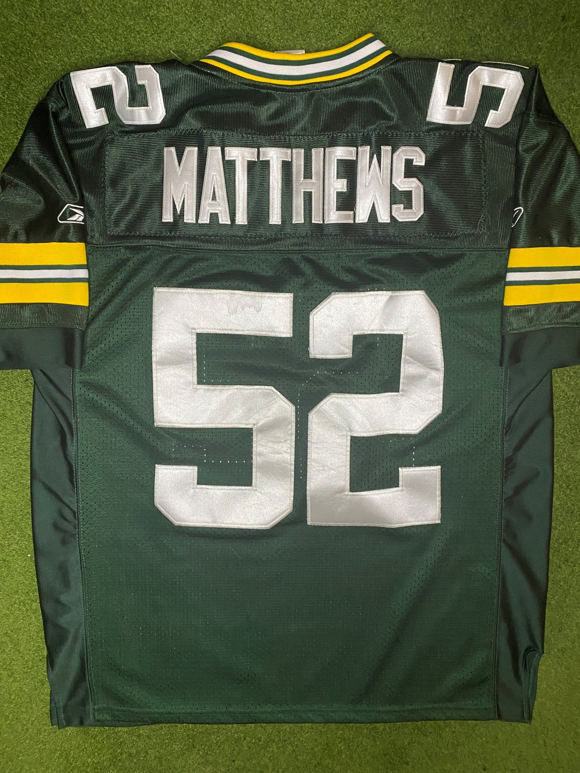 2009-2011 Green Bay Packers - Clay Matthews #52 - Reebok On Field - Vintage NFL Jersey (48) - Gametime Vintage