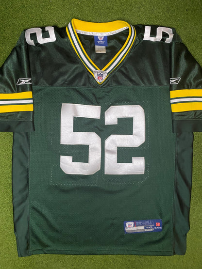 2009-2011 Green Bay Packers - Clay Matthews #52 - Reebok On Field - Vintage NFL Jersey (48) - Gametime Vintage