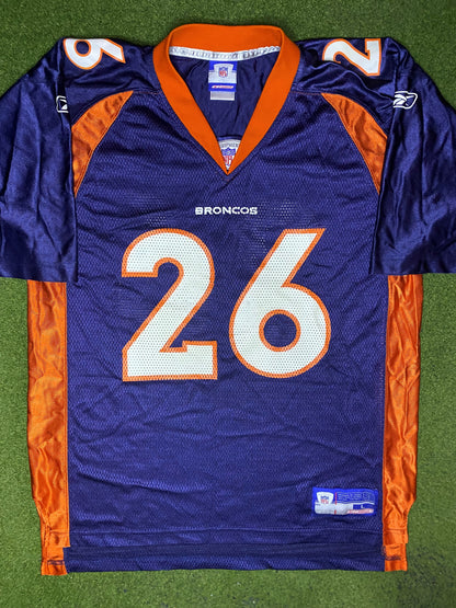 2002-2003 Denver Broncos - Clinton Portis #26 - Vintage NFL Jersey (Large) - Gametime Vintage