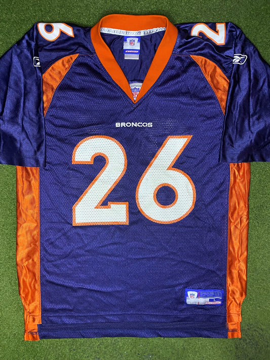 2002-2003 Denver Broncos - Clinton Portis #26 - Vintage NFL Jersey (Large) - Gametime Vintage