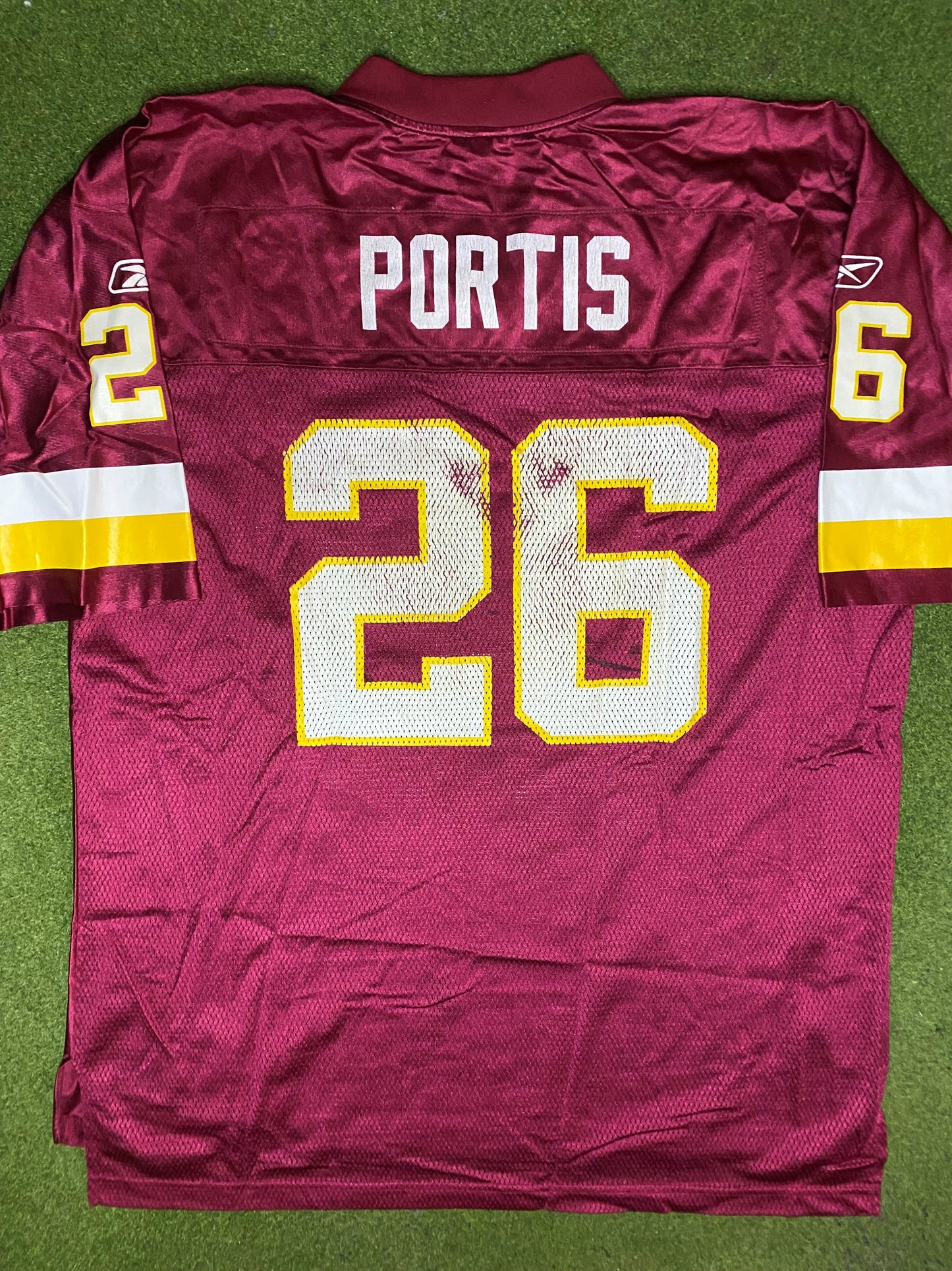 00s Washington Redskins - Clinton Portis #26 - Reebok - Vintage NFL Jersey (XL) Gametime Vintage