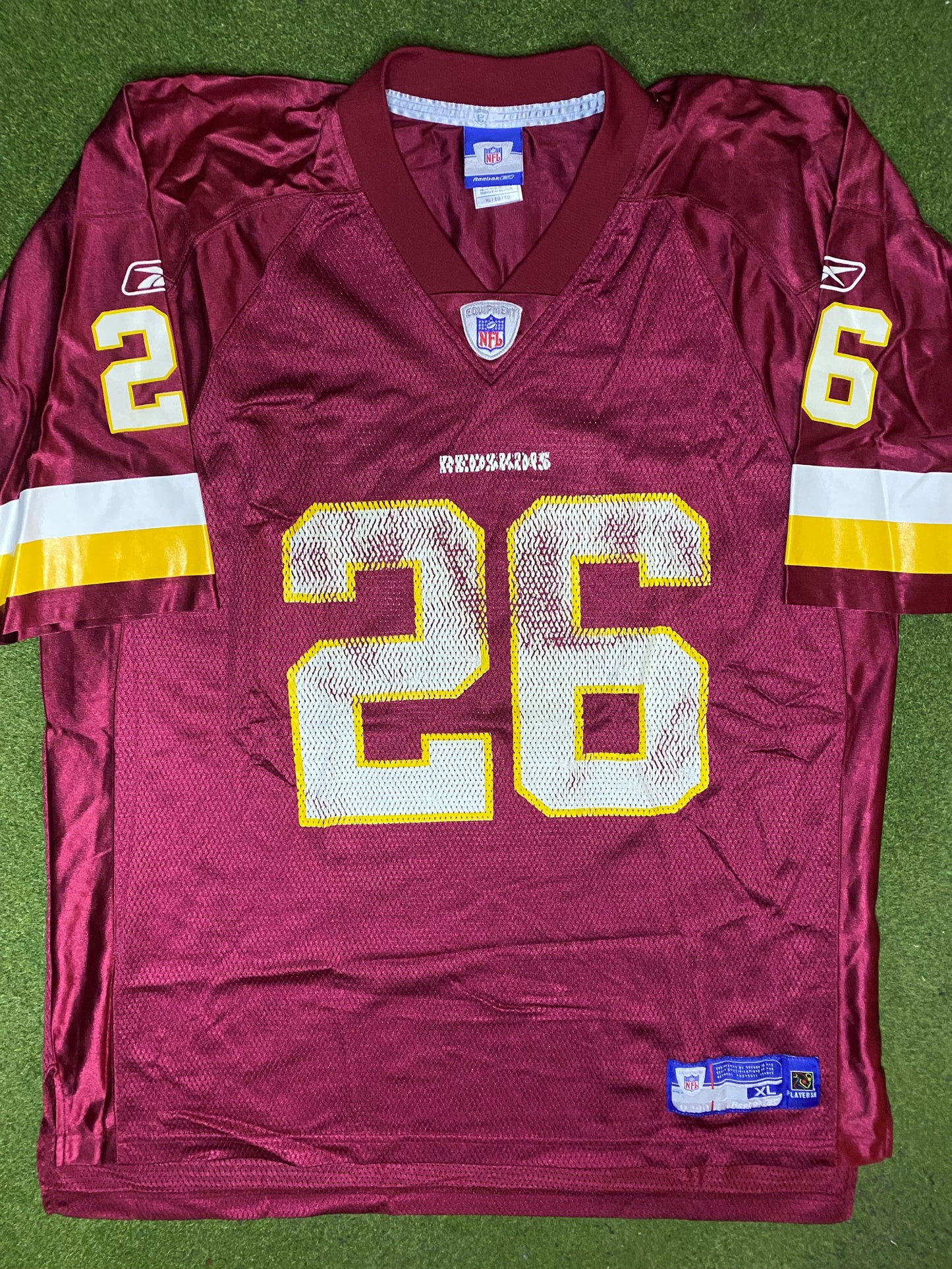 00s Washington Redskins - Clinton Portis #26 - Reebok - Vintage NFL Jersey (XL) Gametime Vintage